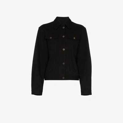 Shop Calvin Klein Jeans Est.1978 Calvin Klein Jeans Est. 1978 Black Denim Trucker Jacket