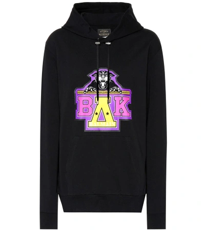 Shop Balmain X Beyoncé Cotton Hoodie In Black