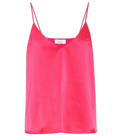 Shop Racil Satin Camisole In Pink