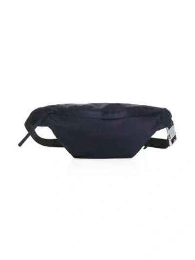 Shop Elizabeth And James Satin Fanny Pack In Black