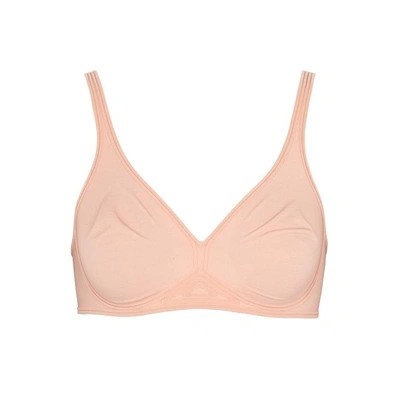 Wolford 3w Skin Adjustable-straps Bra In Rose