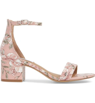 Shop Steve Madden Irenee Ankle Strap Sandal In Pink Multi