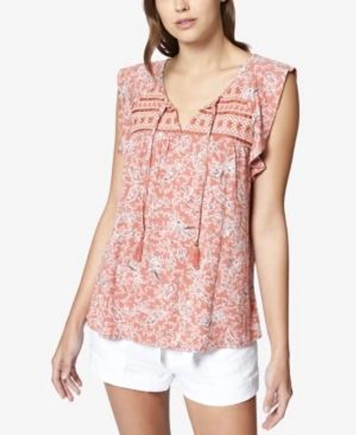 Shop Sanctuary Wild Belle Embroidered Top In Canyon Tapastry