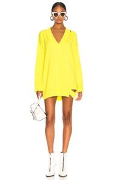 Shop Tre By Natalie Ratabesi Kirsten Sweater In Yellow