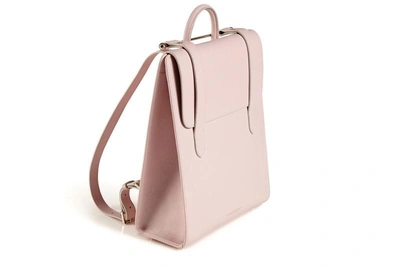 Shop Strathberry Of Scotland The Strathberry Backpack - Dusky Pink
