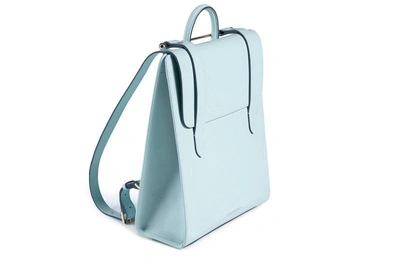 Shop Strathberry Of Scotland The Strathberry Backpack - Powder Blue