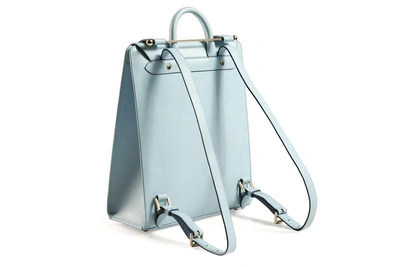 Shop Strathberry Of Scotland The Strathberry Backpack - Powder Blue