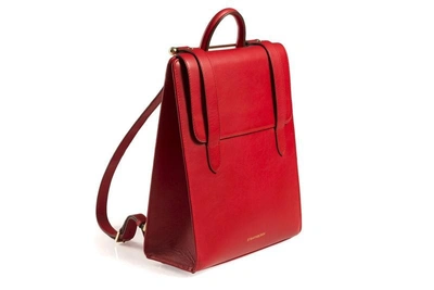 Shop Strathberry Of Scotland The Strathberry Backpack - Ruby