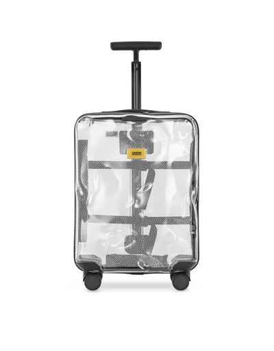 Shop Crash Baggage Share Carry-on Trolley In Transparent