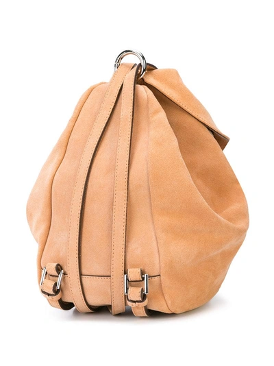 Shop Manu Atelier Mini Fernweh Convertible Backpack In Yellow