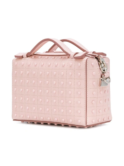 Shop Tod's Micro Gommini Bag - Pink