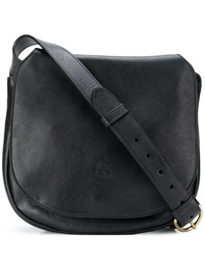Shop Il Bisonte Saddle Bag - Black