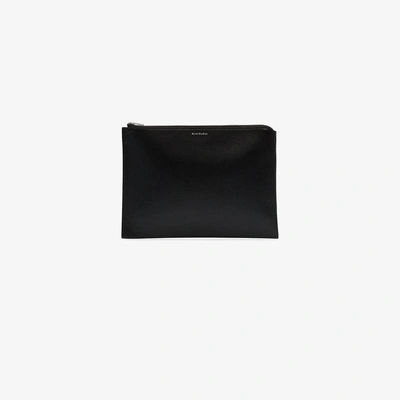 Shop Acne Studios 'malachite' Clutch In Black