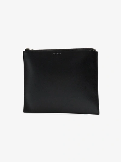 Shop Acne Studios 'malachite' Clutch In Black