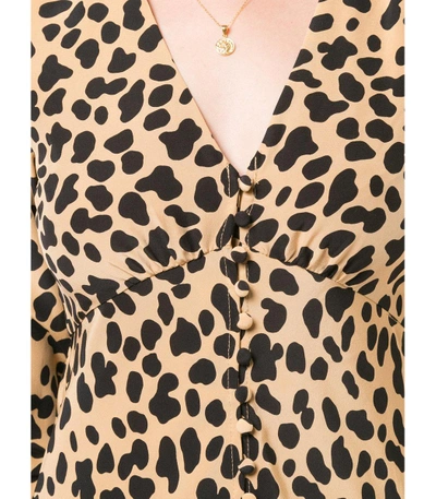 Shop Rixo London Leopard Print Dress