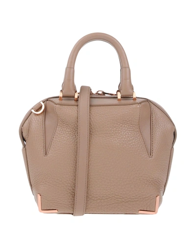 Shop Alexander Wang Handbag In Dove Grey