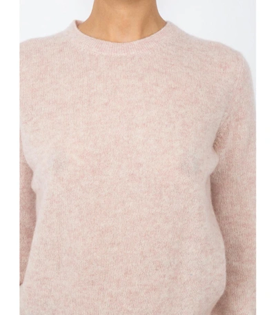 Shop The Row Pink Minco Cashmere Silk Blend Sweater