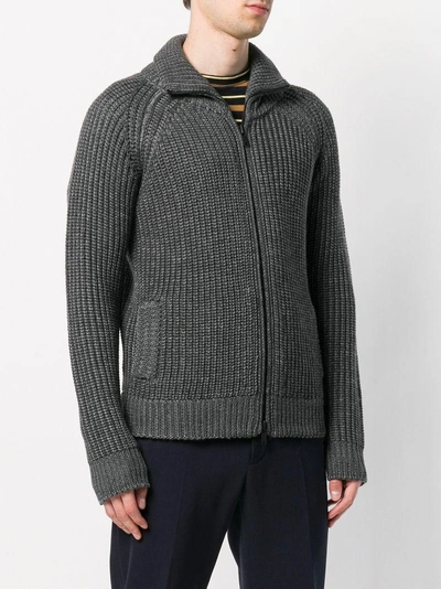 Shop Roberto Collina Knit Cardigan - Grey