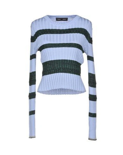 Shop Proenza Schouler Sweaters In Sky Blue