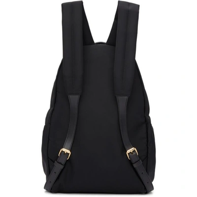 Shop Stella Mccartney Black Falabella Backpack In 1000 Black