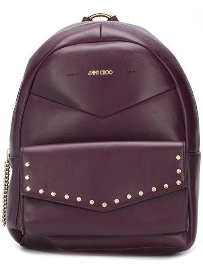 Shop Jimmy Choo Cassie Backpack - Red