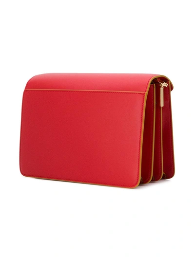 Shop Marni Trunk Bag In Red