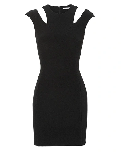 Shop Versace Cutout Mini Dress