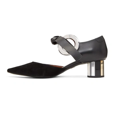 Shop Proenza Schouler Black Mirror Mules