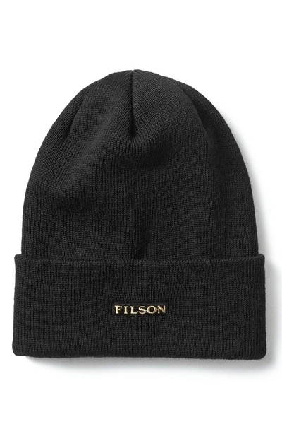 Shop Filson Wool Cap - Black