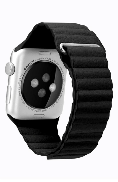 Shop Casetify Magnetic Apple Watch Strap, 28mm In Black
