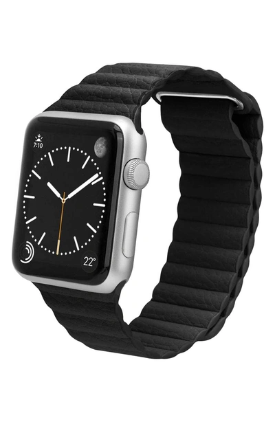 Shop Casetify Magnetic Apple Watch Strap, 28mm In Black