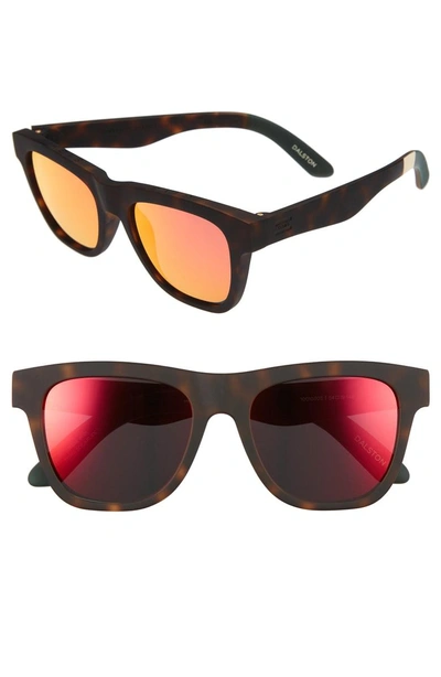 Shop Toms Dalston 54mm Sunglasses - Matte Tortoise