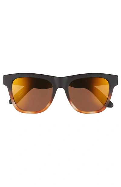 Shop Toms Dalston 54mm Sunglasses - Black Tortoise Fade