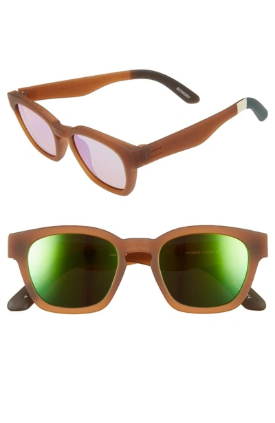 Shop Toms Bowery 51mm Sunglasses - Umber