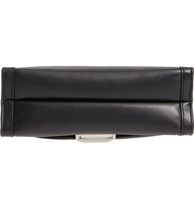 Shop Michael Michael Kors Large Whitney Leather Shoulder Bag In Black