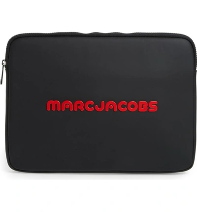 Shop Marc Jacobs Logo 13-inch Computer Case - Black