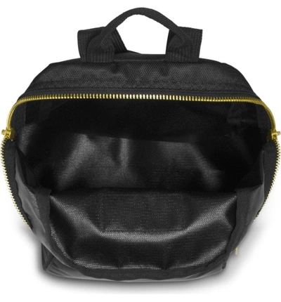 Shop Jansport Half Pint Fx Backpack In Black Gold
