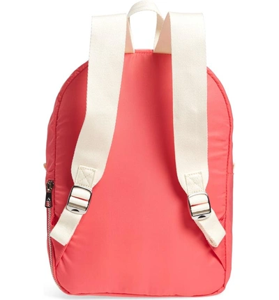 Shop State The Heights Mini Lorimer Nylon Backpack - Pink In Poppy