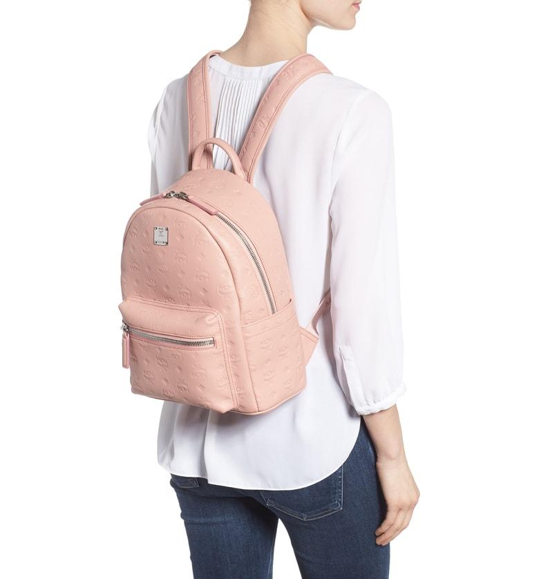 mcm ottomar backpack pink