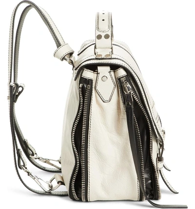 Shop Proenza Schouler Ps1 Leather Convertible Backpack - Ivory In Clay