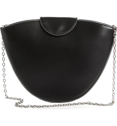 Shop Danse Lente Lilou Leather Tote - Black In Black/ Blush