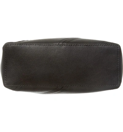 Shop Proenza Schouler Mini Hex Whipstitch Calfskin Leather Tote In Black