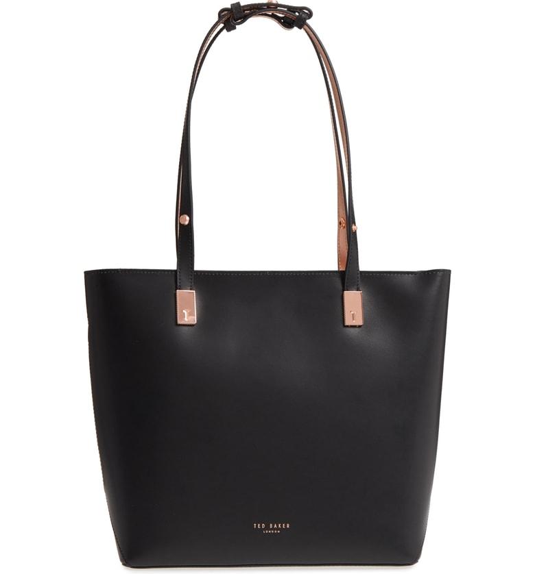 ted baker london pionila leather tote