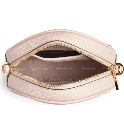 Shop Michael Michael Kors Medium Leather Canteen Bag - Pink In Soft Pink