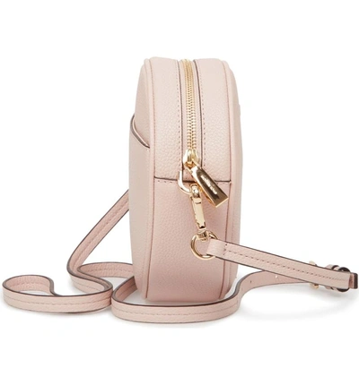 Shop Michael Michael Kors Medium Leather Canteen Bag - Pink In Soft Pink