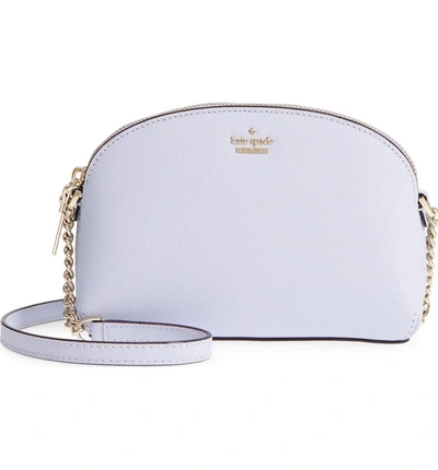 Shop Kate Spade Cameron Street - Hilli Leather Crossbody Bag - Purple In Morning Dawn