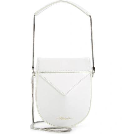 Shop 3.1 Phillip Lim / フィリップ リム Mini Soleil Chain Strap Leather Shoulder Bag - White