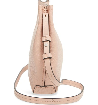 Shop Rag & Bone Compass Snap Crossbody Bag - Beige In Nude