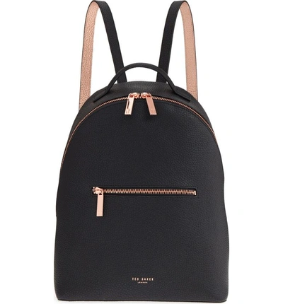 Shop Ted Baker Leather Backpack - Black