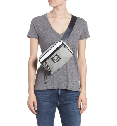 Shop Marc Jacobs Sport Belt Bag - Grey In Light Grey Multi
